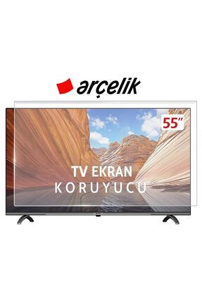 55" Inç 140 Ekran Kırılmaz Koruyucu Paneli