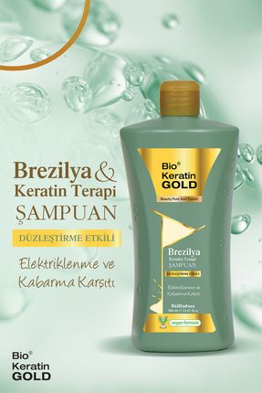 Brezilya & Keratin Terapi Düzleştirme Etkili Sülfatsız Şampuan 700 ml