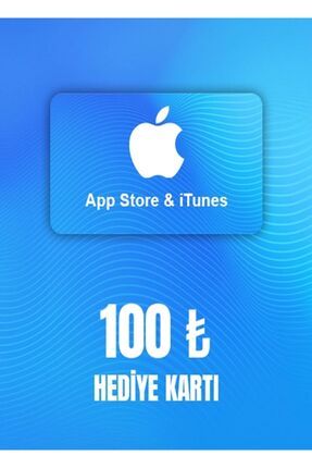 iTunes 100 TL App Store Hediye Kartı