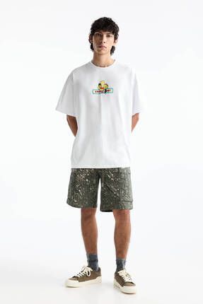 Pull Bear The Simpsons bask l t shirt Fiyat Yorumlar Trendyol