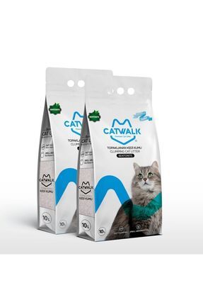 2 Adet Marsilya Sabunu Kokulu Kedi Kumu (2 X 10 LT)