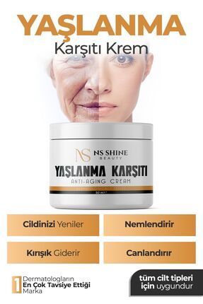 Gençleştirici Yaşlanma Karşıtı Ve Kırışık Giderici Krem 50 ml