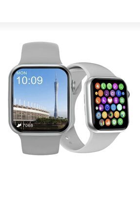 EMGE Tech Watch 7 Premium Smartwatch 2023 Yeni Akill Saat Nfc Siri Gps Bluetooth Cagri Android Los. Fiyat Yorumlar Trendyol