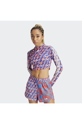 adidas Farm Crop Kad n Yuvarlak Yaka Sweatshirt Fiyat Yorumlar Trendyol