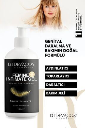 Genital Bölge Daraltıcı Sıkılaştırıcı Beyazlatıcı Mantar Koku Kaşıntı Akıntı Giderici250ml