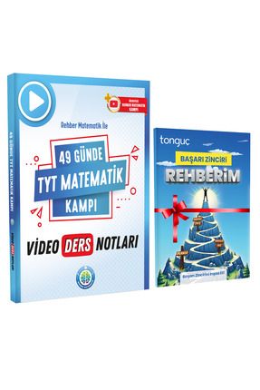 49 Günde TYT Matematik Video Ders Notları 2025 Tayfa REHBER MATEMATİK Başarı Zinciri Rehberim HEDİYE