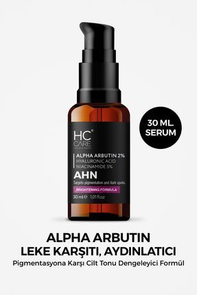 Alpha Arbutin %2 Hyaluronic Acid, Niacinamide %5 Leke Karşıtı Aydınlatıcı Serum - 30ml