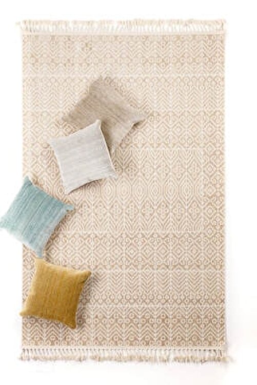 koza hali retro krem bej hali 30155b fiyati yorumlari trendyol