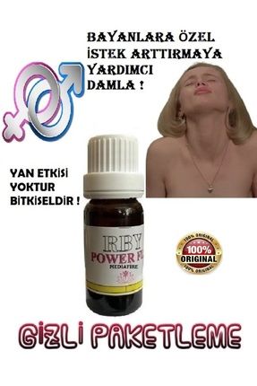 Bitkisell Power Kadın Damla Azdiriçılı 10ml Damla Happy Woman..