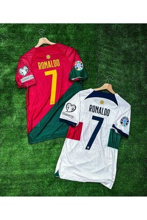 Portekiz Milli Takımı Cristiano Ronaldo Iç Saha-deplasman Forması Ikili Kombin