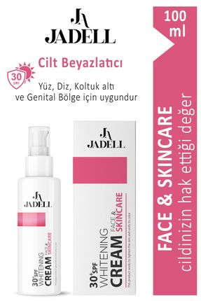 Genital Bölge Beyazlatıcı FACE & SKINCARE Koltuk Altı Diz Dirsek Kararma Karşıtı 30+SPF