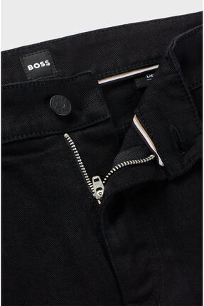 BOSS Erkek Denim Slim Fit Yuksek Bel Gunluk Kullan m Siyah Jeans 50520837 003 Fiyat Yorumlar Trendyol