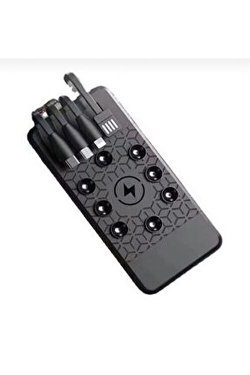 SwitchON 10.000 mAh Powerbank Çoklu Kablolu Vantuzlu Magsafe Özellikli