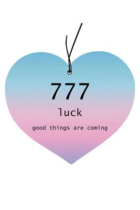 777 Aldım, Kabul Ettim, Luck, Good Things Are Coming Tasarımlı Cool Oto Araç Kokusu Ve Aksesuarı