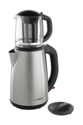 TTA5603 Çay Makinesi Cam Demlikli Çelik Tea Maker