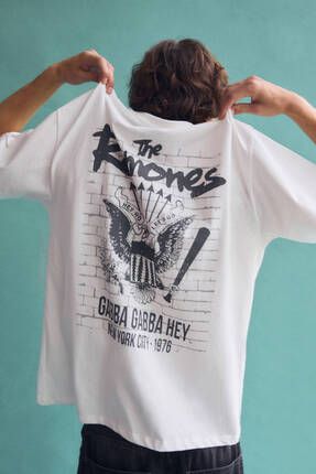 Ramones t shirt bershka new arrivals