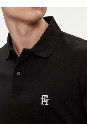 Tommy hilfiger polo zwart clearance