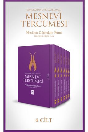 Mesnevi Tercümesi 6 Cilt Takım - Mevlana Celaleddin Rumi