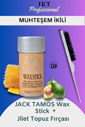 Hair Stick Wax 75 gr + Jilet Topuz Fırçası