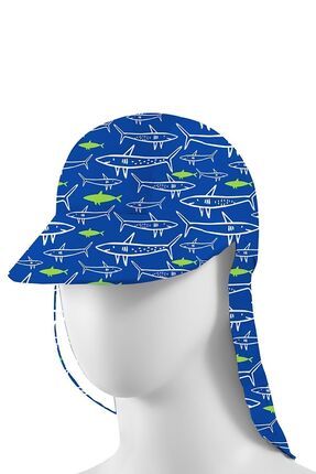 Jaws Sun Hat Erkek Çocuk UV Koruma Şapka