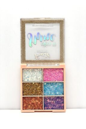 Rose Born To Shıne 6'lı Glitter - 6 Colors Glıtter Eyeshadow