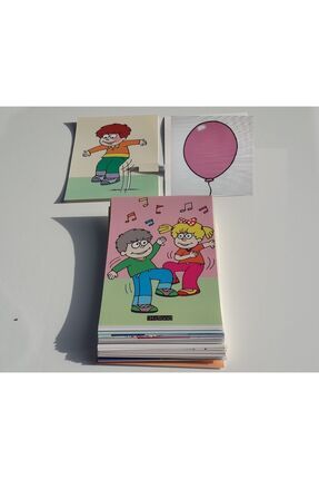 Özel Öğretim Materyali Resimli Kelime Kartları - 34 Adet ( Flashcards ) Interaktif Ingilizce Dvd Rom