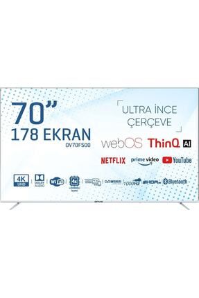 Ov70f500 70 Inç 178 Ekran Ultra Hd Webos Smart Çerçevesiz Led Tv