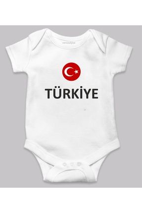 Türkiye Milli Takım Forma Bebek Zıbın Body