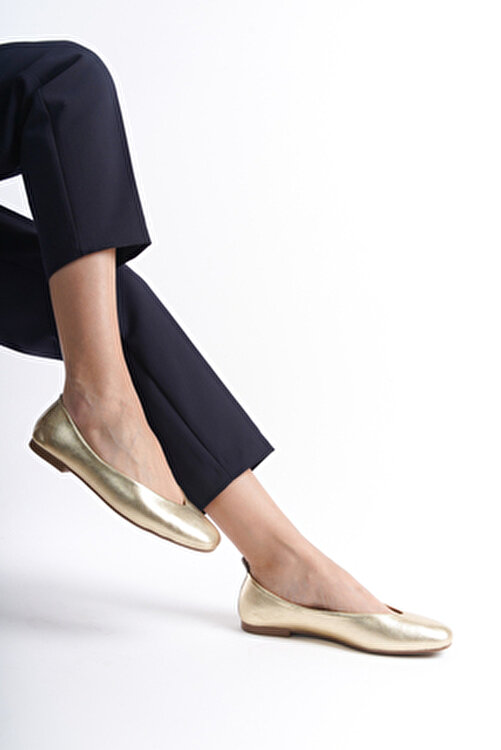 Collection Kadın Deri Babet Dore -mcmng2480-dr