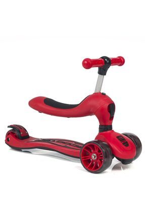 UniCare Smart Oturakl Cocuk Scooter 3 Tekerlekli I kl Scooter Yukseklik Ayarl 1 5 Ya KIRMIZI Fiyat Yorumlar Trendyol
