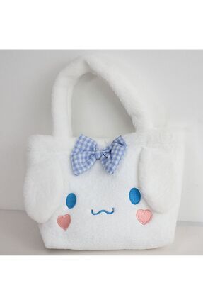 Anime Sanrio Kuromi Cinnamonroll Kawaii Peluş El Çantası