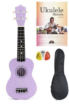 Soprano Lila Ukulele+kılıf+metot Ve Pena 54cm