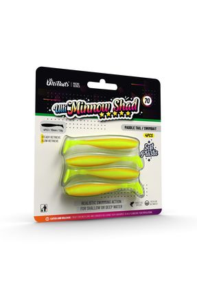 Minnow Shad Silikon Yem 70mm 1,6gr 4 Adet