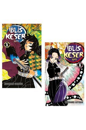Iblis Keser (demon Slayer) 5-6. Ciltler Manga Seti - Koyoharu Gotouge