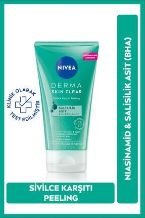 Derma Skin Clear Sivilce Karşıtı Yüz Temizleyici Peeling 150 Ml, Salisilik Asit, Gözenek Arındırıcı