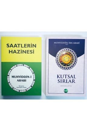 Saatlerin Hazinesi - Kutsal Sırlar (2 Kitap Set) Muhyiddin Ibn Arabi