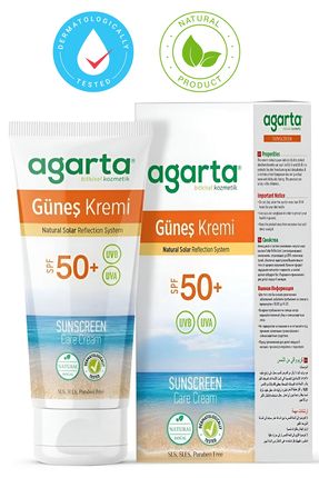 Yüksek Koruma Etkili Aydınlatıcı Ve Nemlendirici Spf 50 Leke Karşıtı Güneş Kremi 100 ml AGT