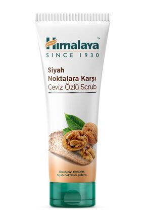 Siyah Nokta Karşıtı Yüz Temizleyici Scrub, Peeling Etkili, Elma, Ceviz, Tüm Ciltler, 75 ml