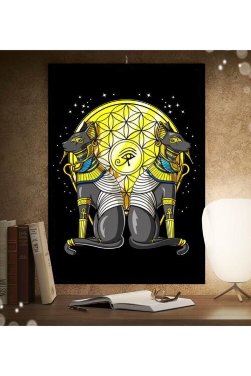 Tontilika Bastet Misir Kedi Tanrisi Tasarim 15x21cm Hediyelik Dekoratif 8mm Ahsap Tablo Fiyati Yorumlari Trendyol