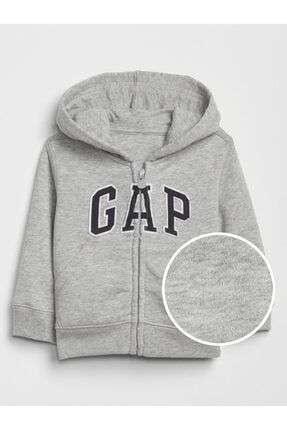 gap erkek bebek gri logo kapusonlu sweatshirt fiyati yorumlari trendyol