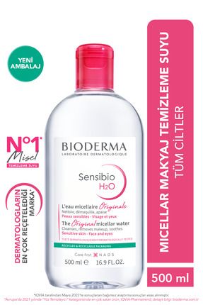 Sensibio H2O Micellar Makyaj Temizleme Suyu Hassas ve Normal Ciltler 500 ml