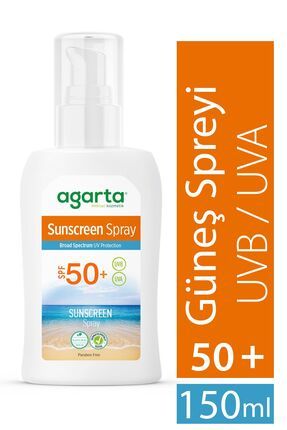 Doğal Güneş Spreyi 50 Faktör 150 ml (ÇOCUKLAR İÇİN UYGUNDUR)