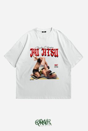 Grove Fashion Charles Oliveira Jiu Jitsu On Bask l Unisex Oversize T Shirt Fiyat Yorumlar Trendyol