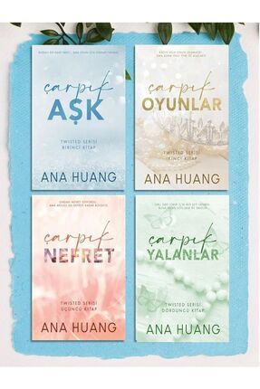 Twisted Serisi (4 Kitap) - Çarpık Aşk - Çarpık Oyunlar - Çarpık Nefret - Çarpık Yalanlar - Ana Huang