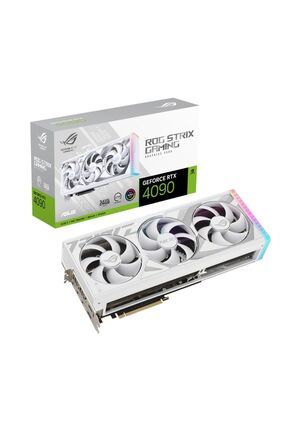 ROG-STRIX-RTX4090-24G-WHITE RTX4090 24GB 384Bit GDDR6X Ekran Kartı