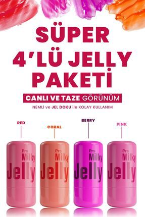 SÜPER DÖRTLÜ JELLY PAKETİ