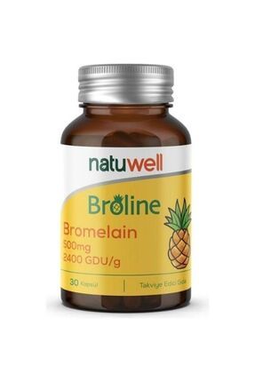 Broline Bromelain 30 Kapsül