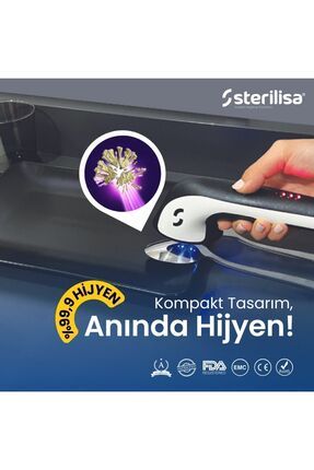 Darbeli Uvc Sterilizasyon Ve Dezenfeksiyon Cihazı -mini-taşınabilir Uv Dezenfektan