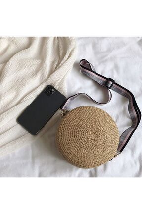 Forever 21 round straw crossbody bag discount