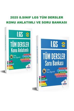 8.sınıf Lgs Tüm Dersler Konu Anlatımı Ve Soru Bankası Seti 2 Kitap